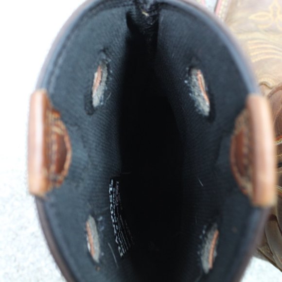 Dan Post Boots Women's 6M Brown Jesse Barnyard Square Toe Western Cowboy DP6052 - Picture 12 of 16